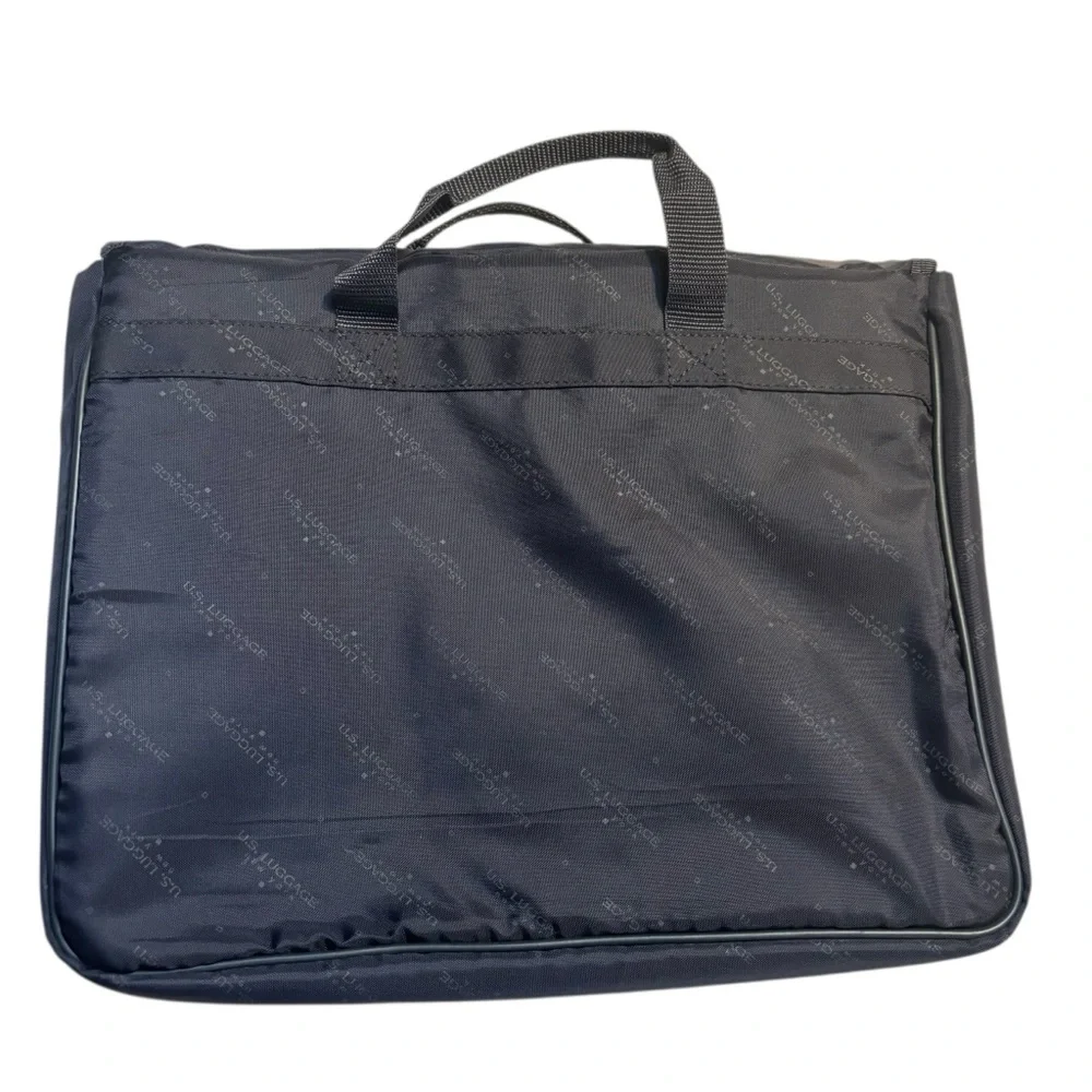 Travel Laptop Bag U.S. Luggage New York Navy Unisex Padded Nylon